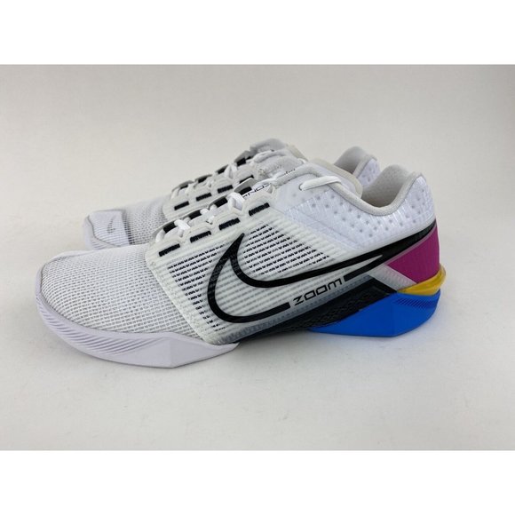Nike Zoom Metcon Turbo 2 White Blue Pink Women's Training Shoes DH3392-109 - Picture 10 of 12